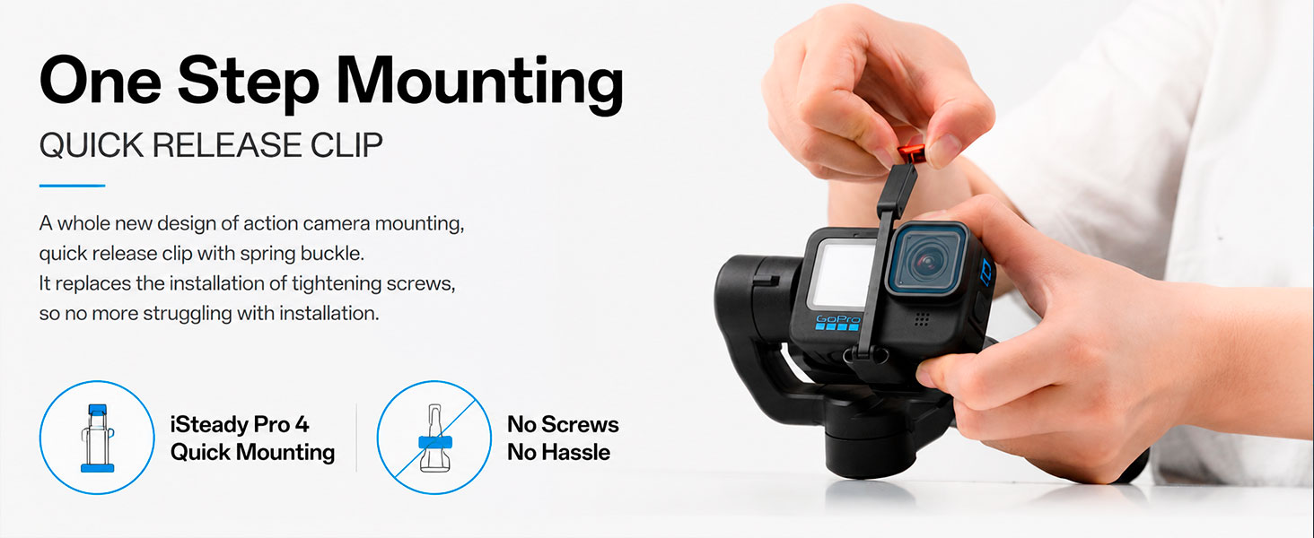 Amazon.com : hohem iSteady Pro 4 3-Axis Gimbal Stabilizer for