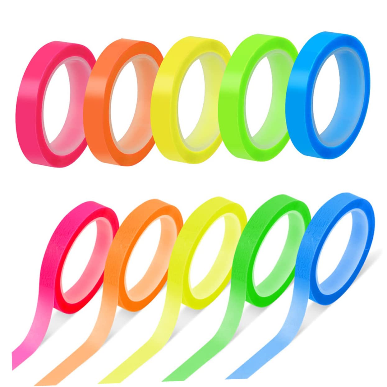 HOMSFOU 4 Set Segnalibri Trasparenti Per Annotazioni Di Libri Linguette Per Libri Comode Bandierine Adesive Nastri Adesivi Trasparenti Colorati Linguette Adesive Segnalibri 20 * 4