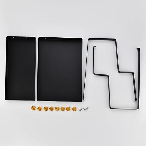 Miniatura 8 de FFK Organizador de encimera de 2 niveles, organizador de cosméticos, estante de almacenamiento para gabinete, encimera, despensa, escritorio, ideal