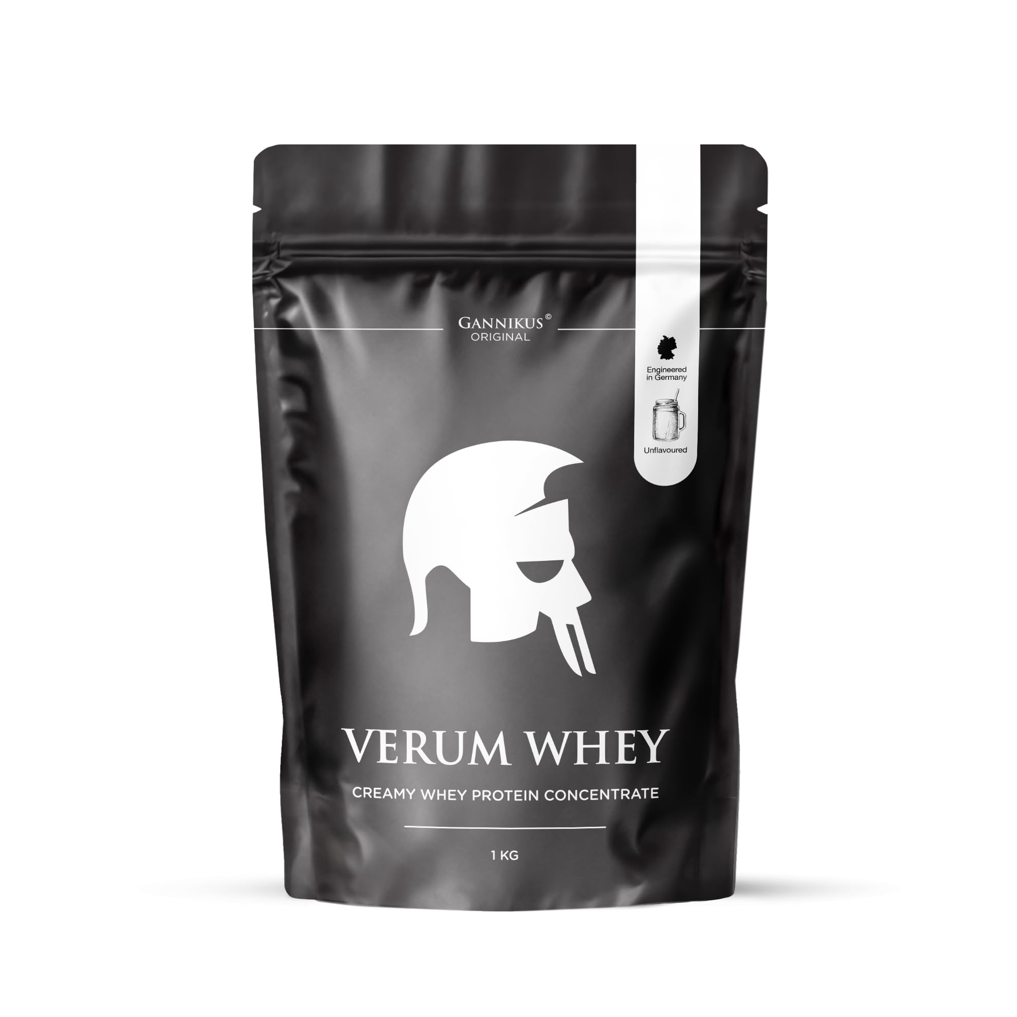 Original® Whey Protein – 1 kg – Extra crémeux – Fabriqué en Allemagne à partir de lait régional – Poudre de protéines pour développer et perdre du poids – Sachet (goût neutre)