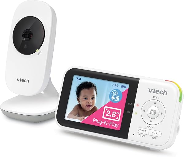 VTech VM819 Monitor de bebé 2.8 pulgadas con visión nocturna