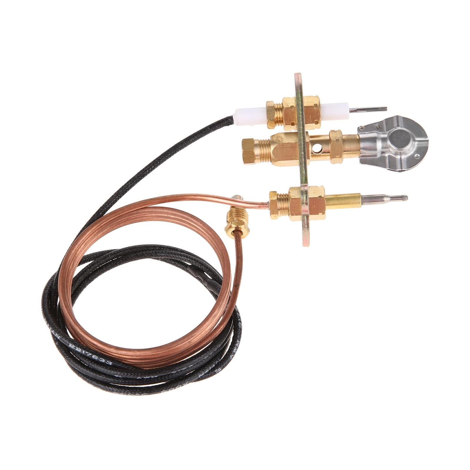 Gas liquefatto M8*1 Termocoppia e Accensione 900mm Bruciatore Pilota Kit for Camino/Termocoppia Gas Scaldabagno Parti Go