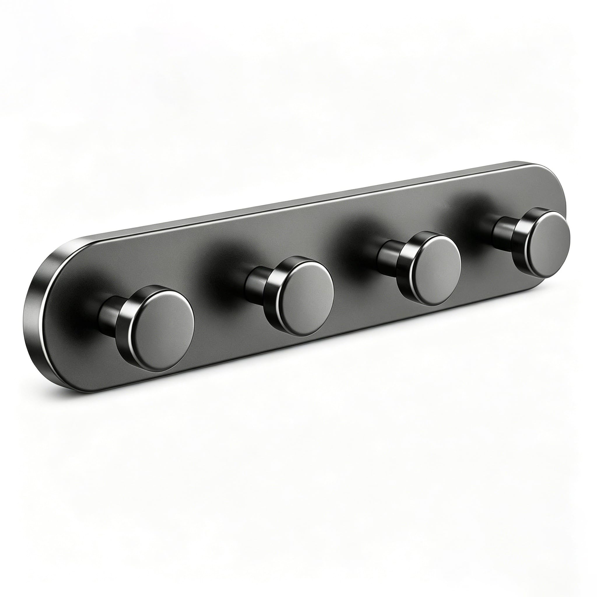 Toughlink Sliver 4-Hook Suction Cup Towel Rail