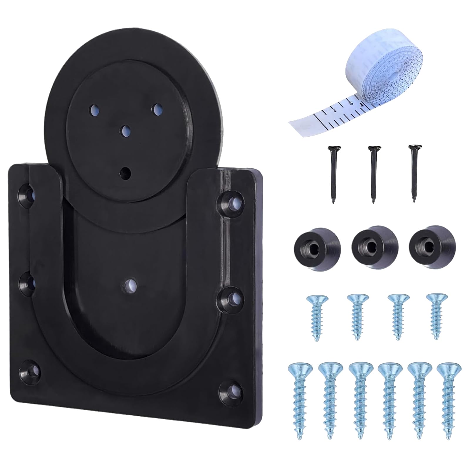 Dartboard Bracket, Dart Board Wall Mount, Dart Board Bracket for Wall, for Targets, Archery Games, Dartboards Device - Easy Install(Black)
