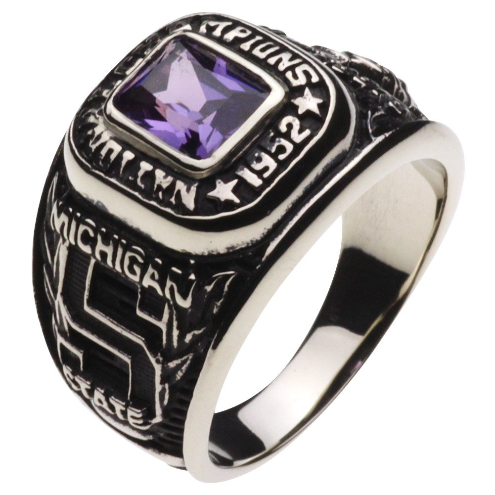 Amazon.co.jp: Cenote r5018 Square College Ring, Alexandrite, White