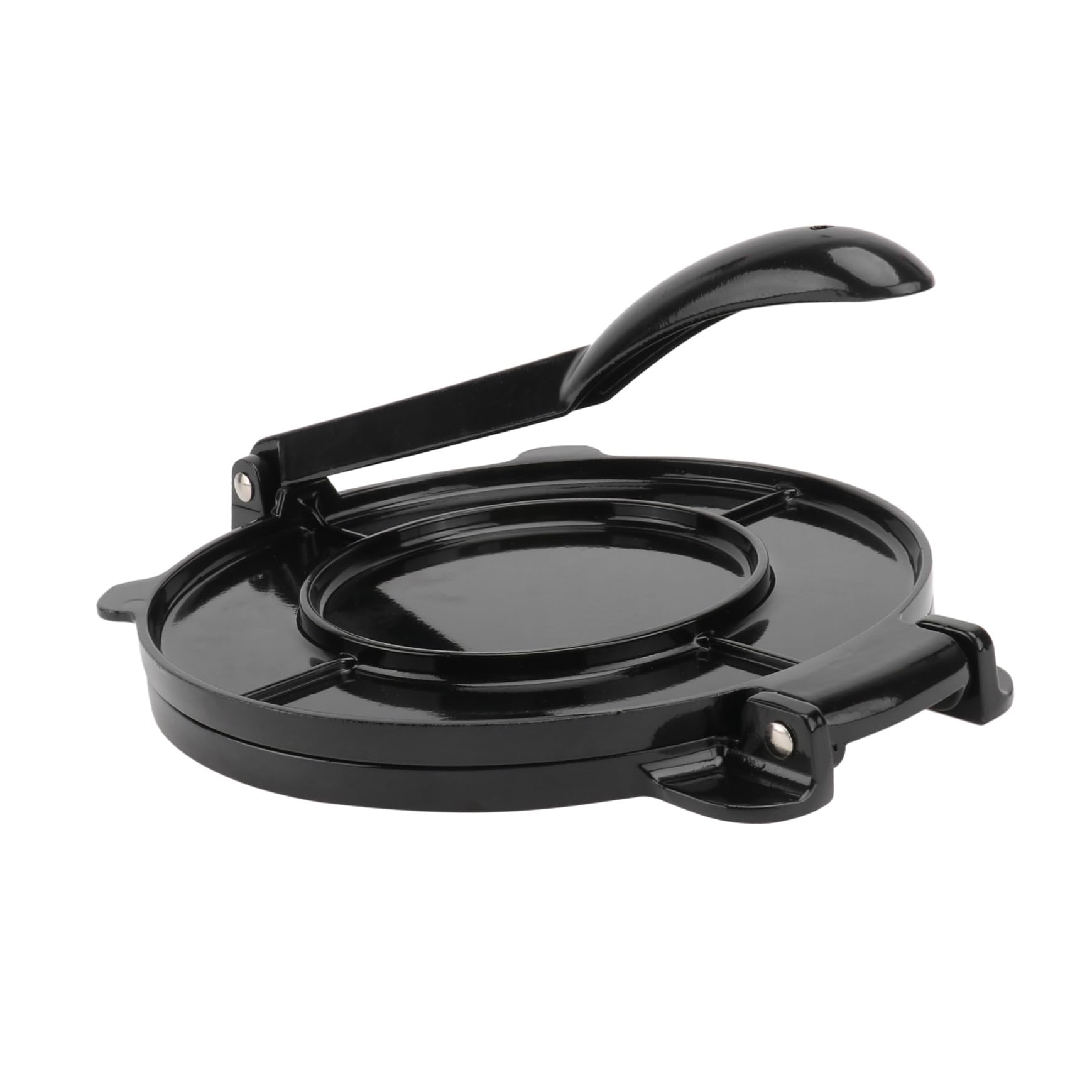 Garneck 1Pc Aluminum Alloy Tortilla Presser Dough Press Tool for Homemade Tortillas Kitchenware for Restaurants and Bakeries Easy to Use Tortilla Making Tool