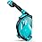 Greatever G2 Full Face Snorkel Mask with Latest Dry Top System,Foldable 180 Degree Panoramic View Snorkeling Mask with Camera Mount,Safe Breathing,Anti-Leak&Anti-Fog