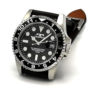 TECHNOS テクノス メンズ腕時計 ダイバーズウォッチ 回転ベゼル 10気圧