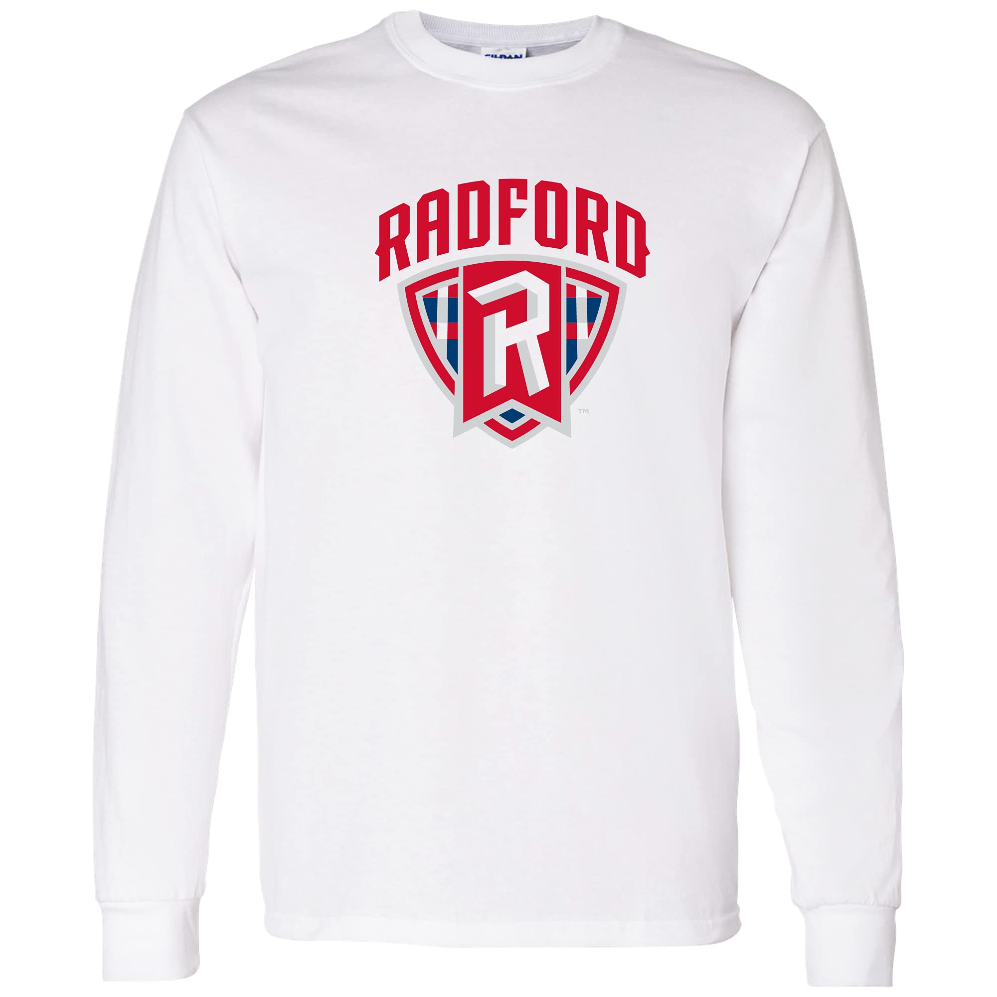 NCAA Officially Licensed College - University Team Color Arch Logo Long Sleeve - white - XXXL — image 1