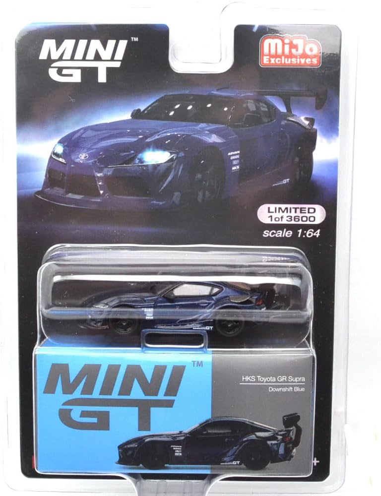 MINI GT トヨタ GR スープラ Amazon | MINI GT 1:64スケール アメリカ MiJo Toys 限定 HKS トヨタ