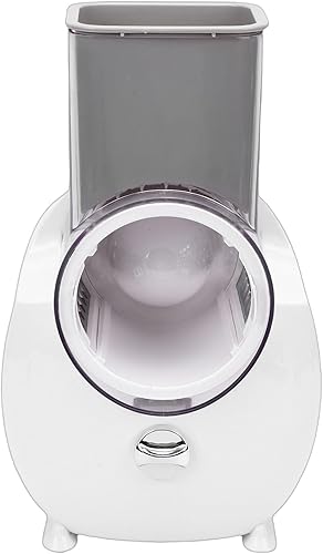 Fockety Electric Cheese Grater, Rechargeable Rotary Electric Grater Electric Slicer Shredder with 4 Replaceable Cutters for Cheese Carrot Potato