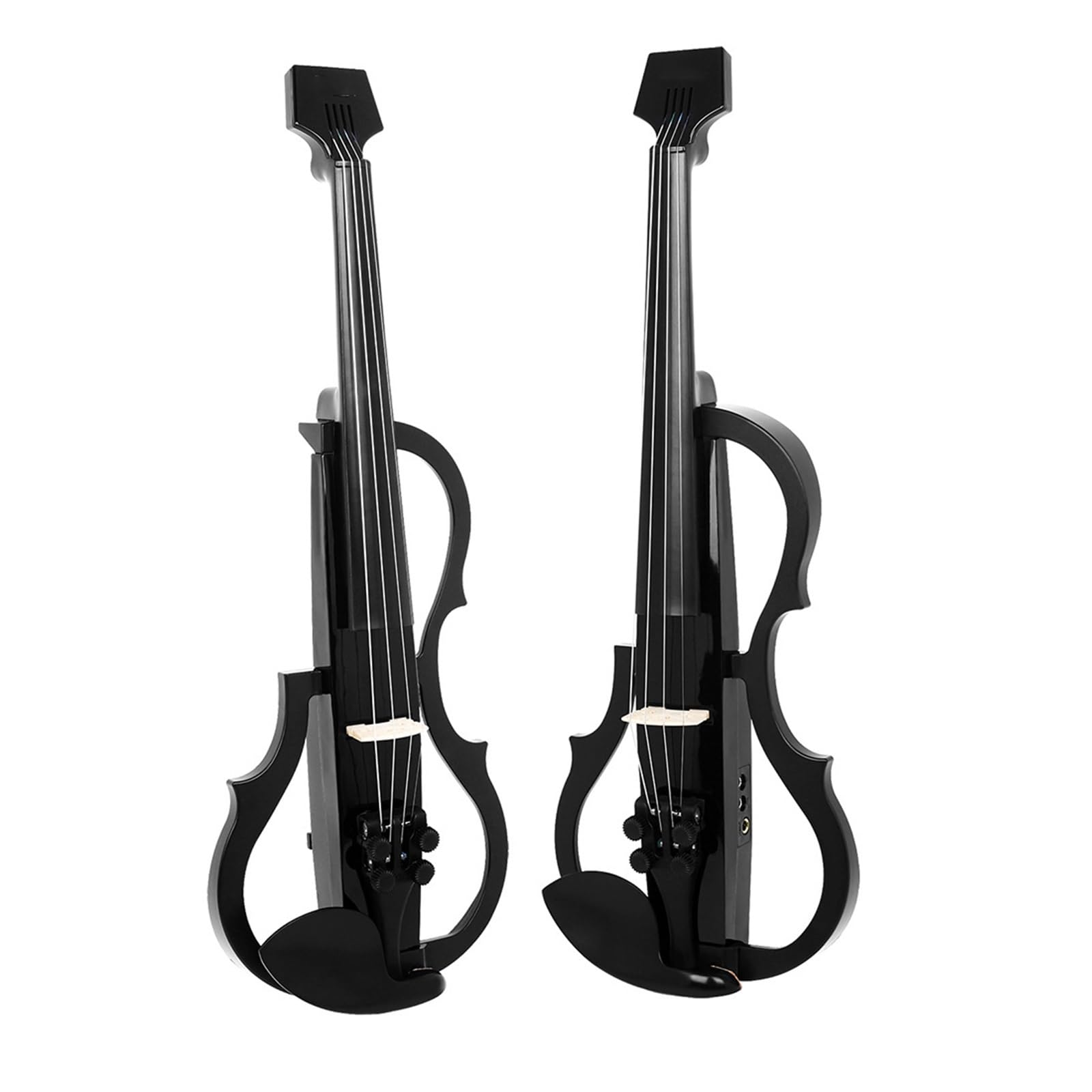 Violino Set Violino 4/4 Violino Silenzioso Senza Testa Violino In Fibra Di Carbonio Per Adulti Che Suona Violino Elettronico