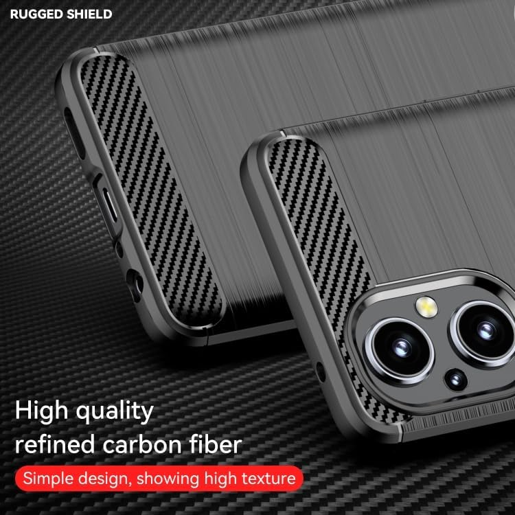Image of Basic Case for OnePlus Nord N20 5G (Carbon Fibre Black)