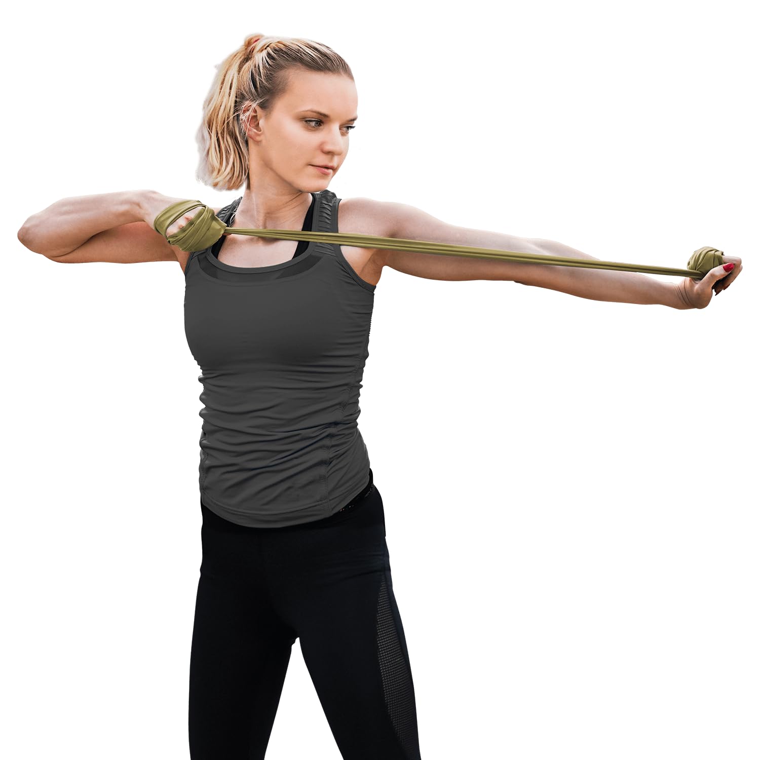 Kintex Fitnessband Bulk Rolle 25 m Widerstandsband für Training und Sport | 100 % Latex, individuell zuschneidbar – ideal für Physiotherapie, Fitnessstudios, Rehasport und funktionelles Training