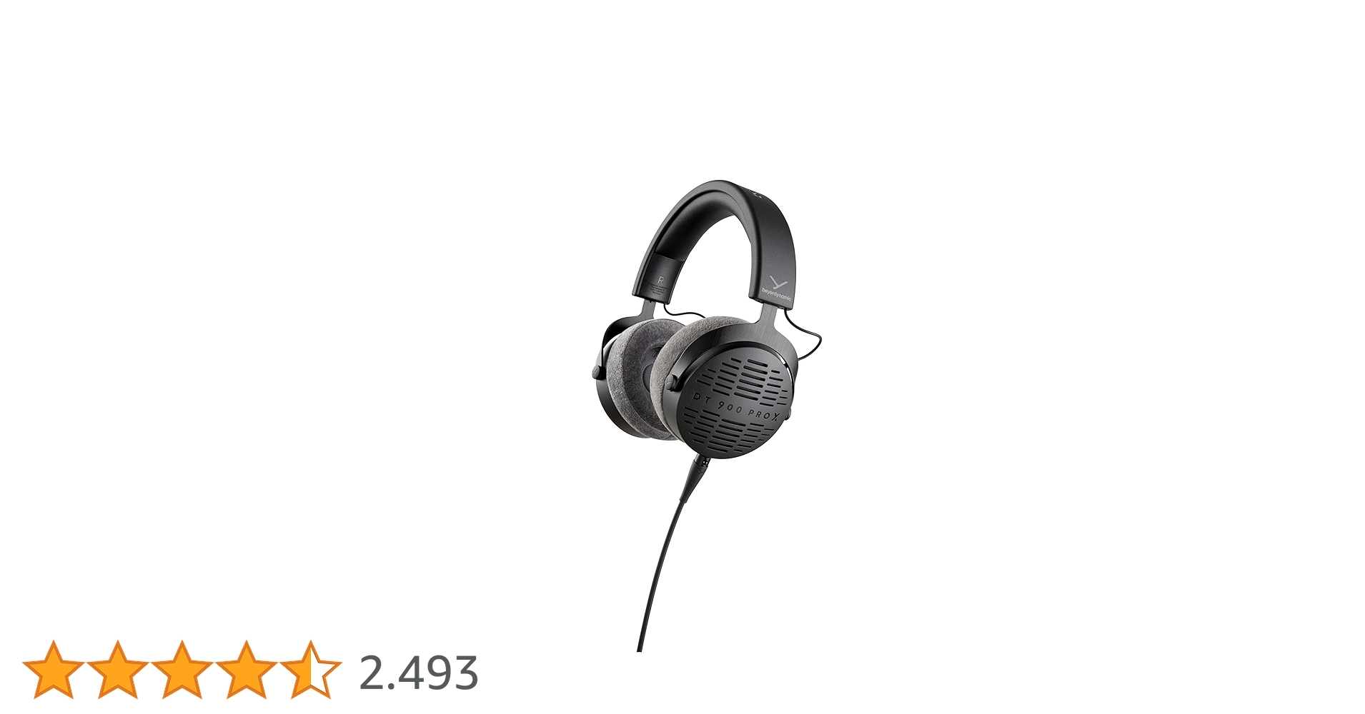 Fones de ouvido de estúdio abertos Beyerdynamic DT 900 PRO X com