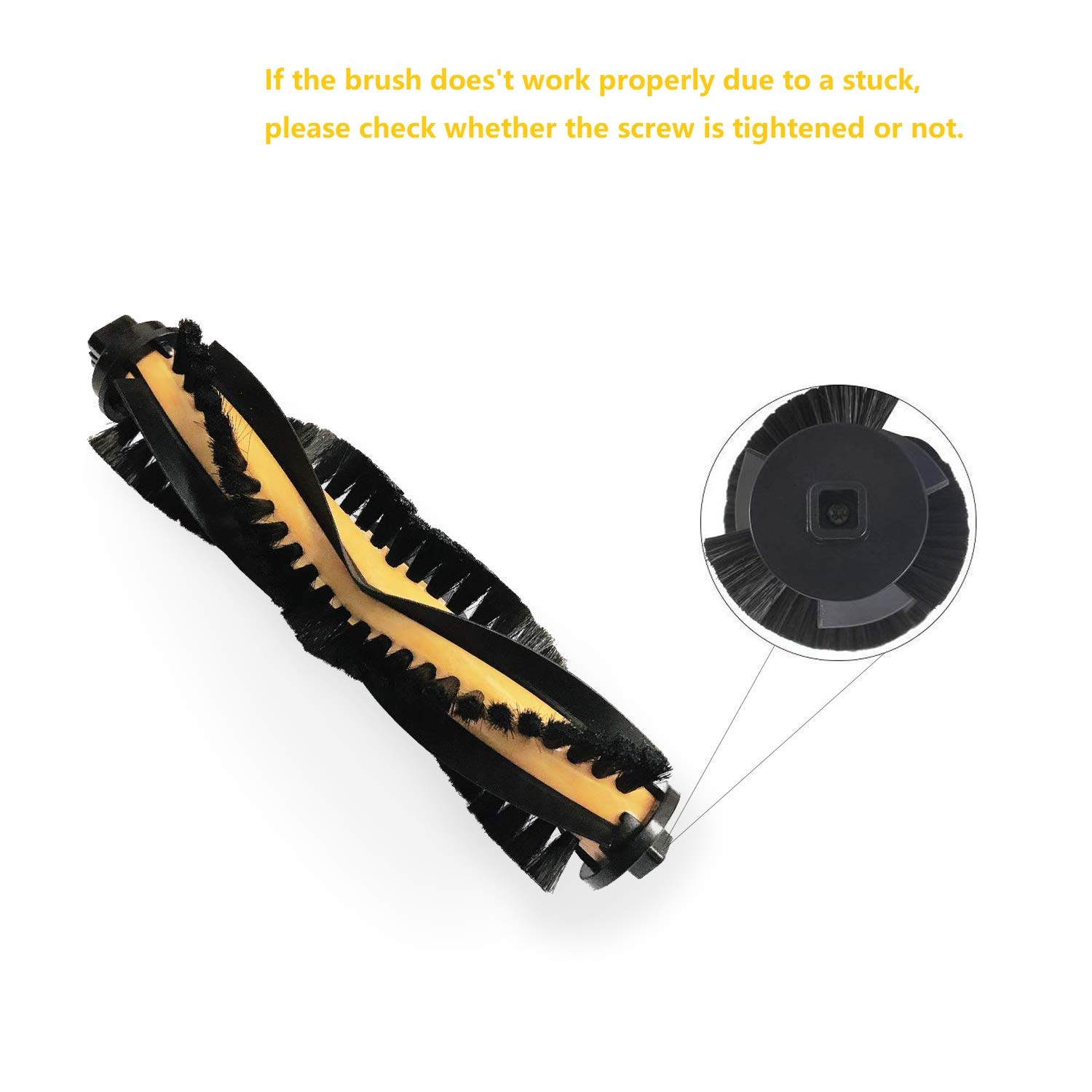 Side Brush Accessory Kit for Ecovacs DEEBOT Robotic Vacuum Cleaner…