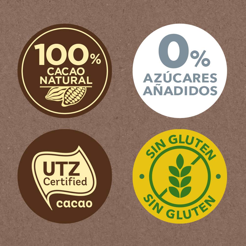 ColaCao Puro: 100% Cacao Natural y sin Aditivos - 6 Envases de 250g (1.500 g)