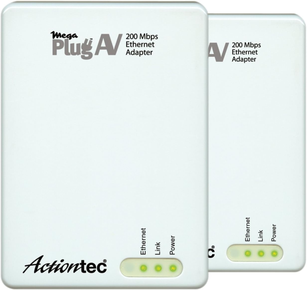 Amazon Actiontec MegaPlug A/V 200 Mbps Powerline Network Adapter Kit