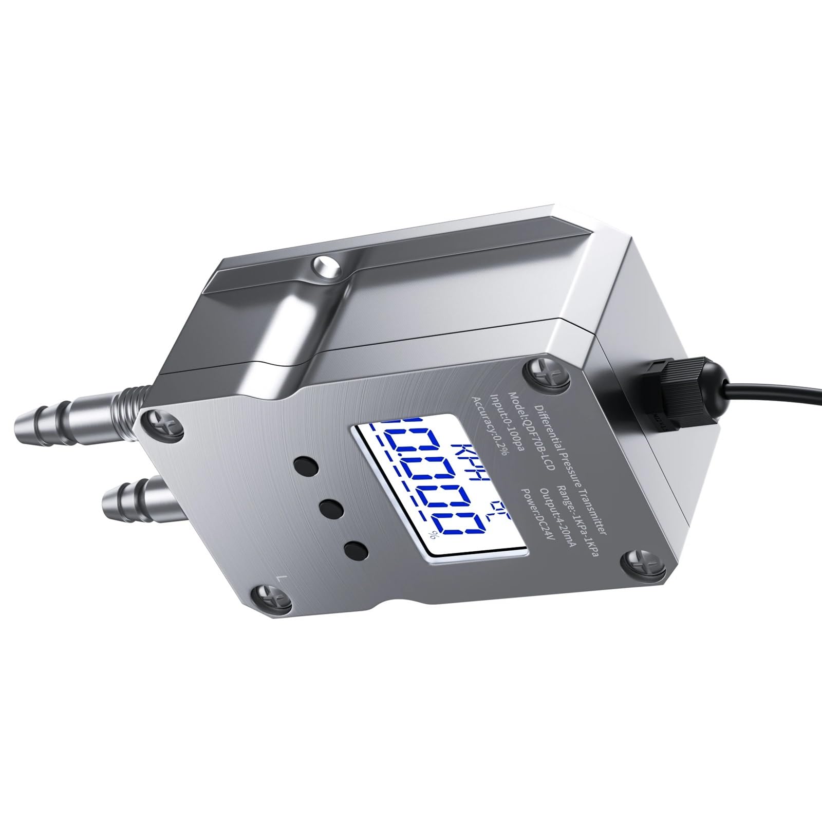 Transmisor de presión diferencial 4-20 mA Sensor Alta precisión(0-4KPa)