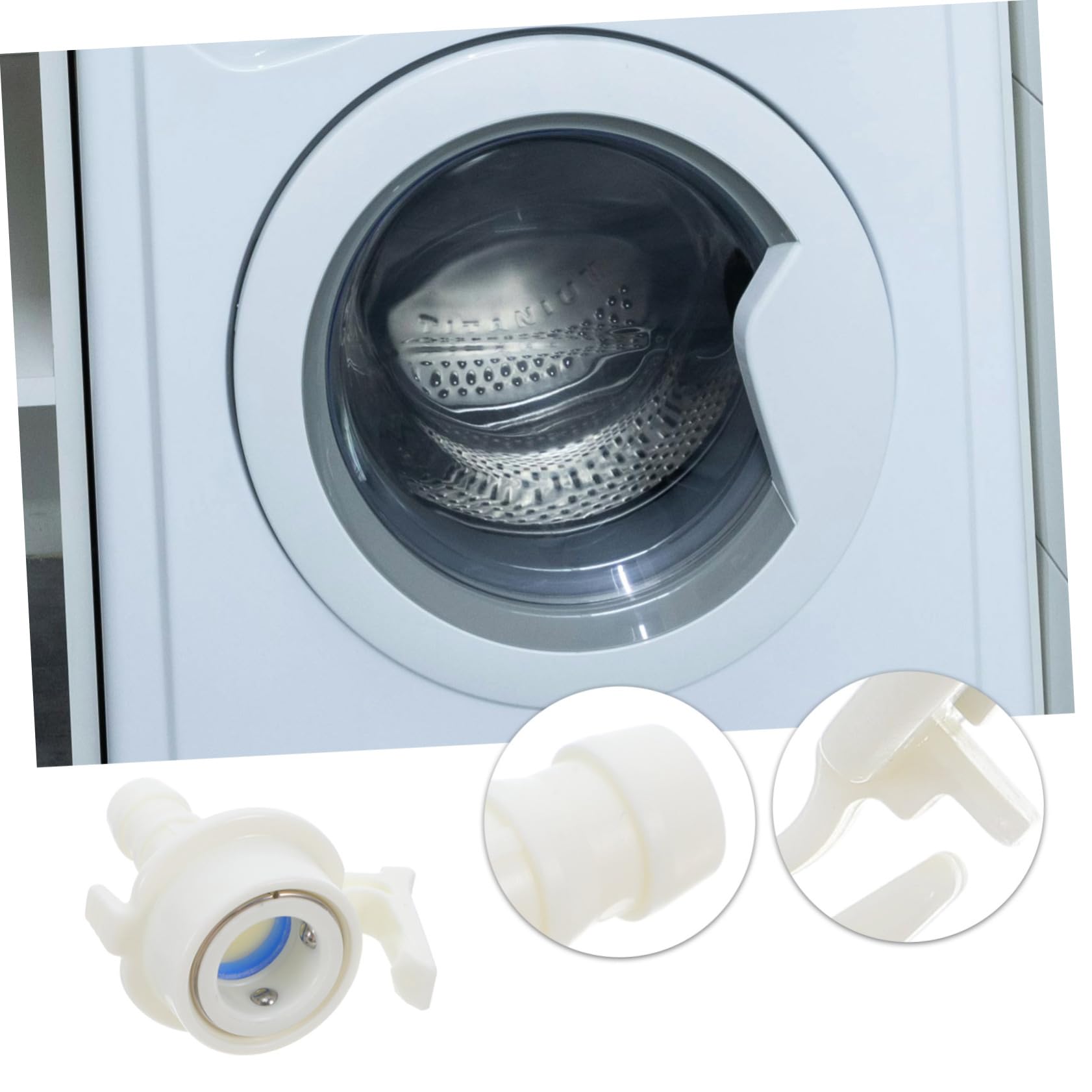 SHINEOFI Flexible Adaptateur De Tuyau Eau Pour Machine à Laver Connecteur Installation Facile Et Étanche Pour Lave-linge Et Lave-vaisselle