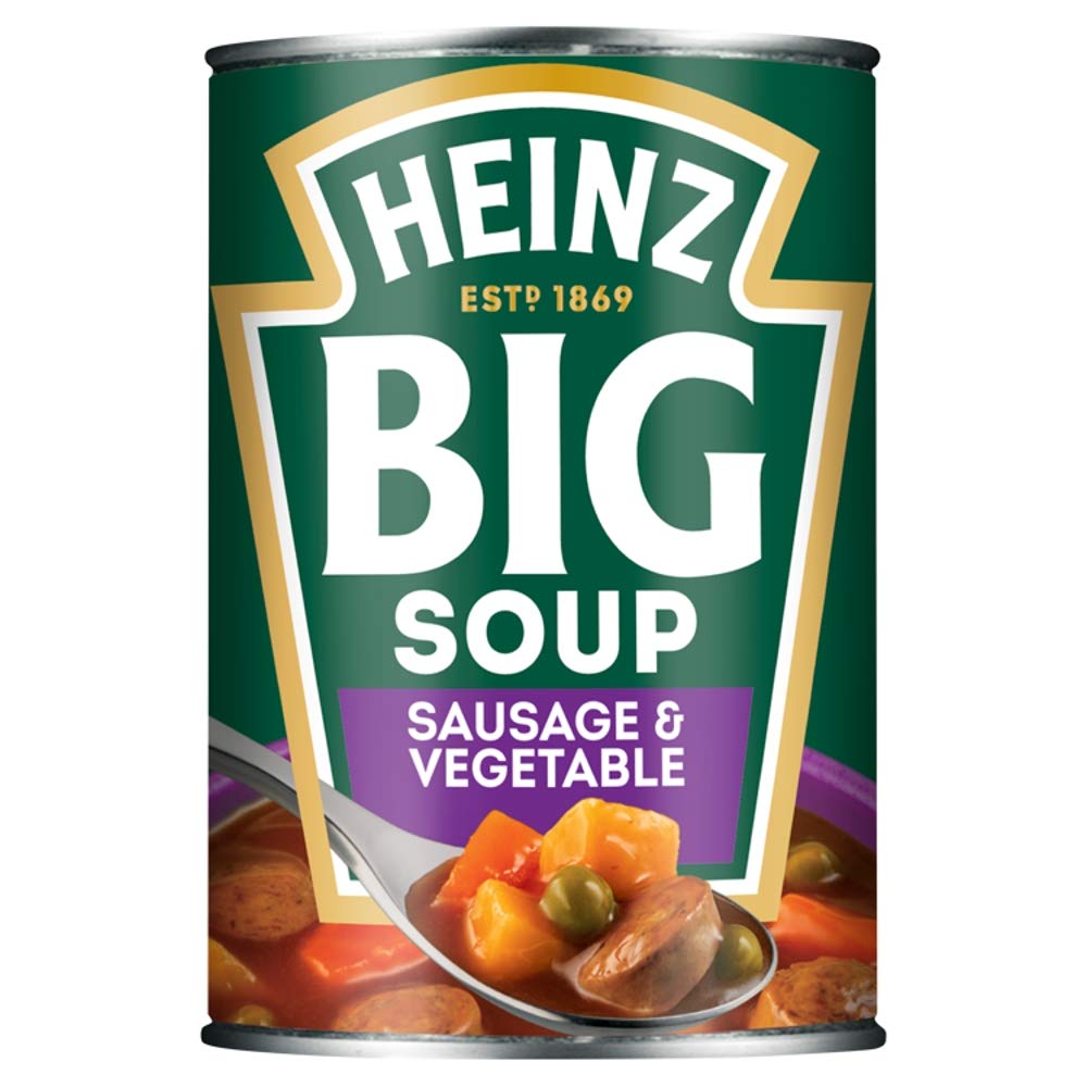 Heinz Sausage & Vegetable Chunky Big Soup 400g