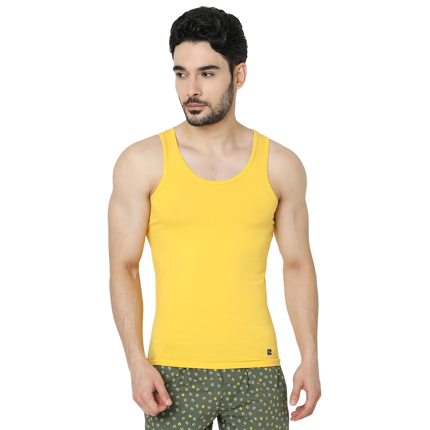by Spykar Men Premium Yellow Vest-image-47