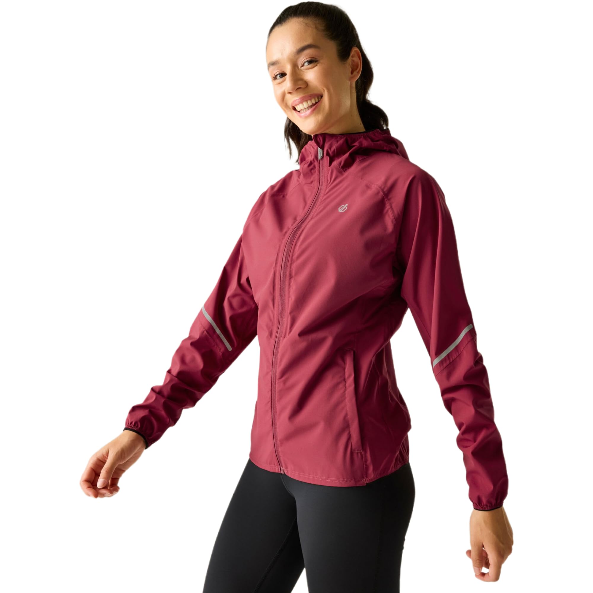 Dare 2B Women's Red Waterproof Ultra Light Jacket Size: 12