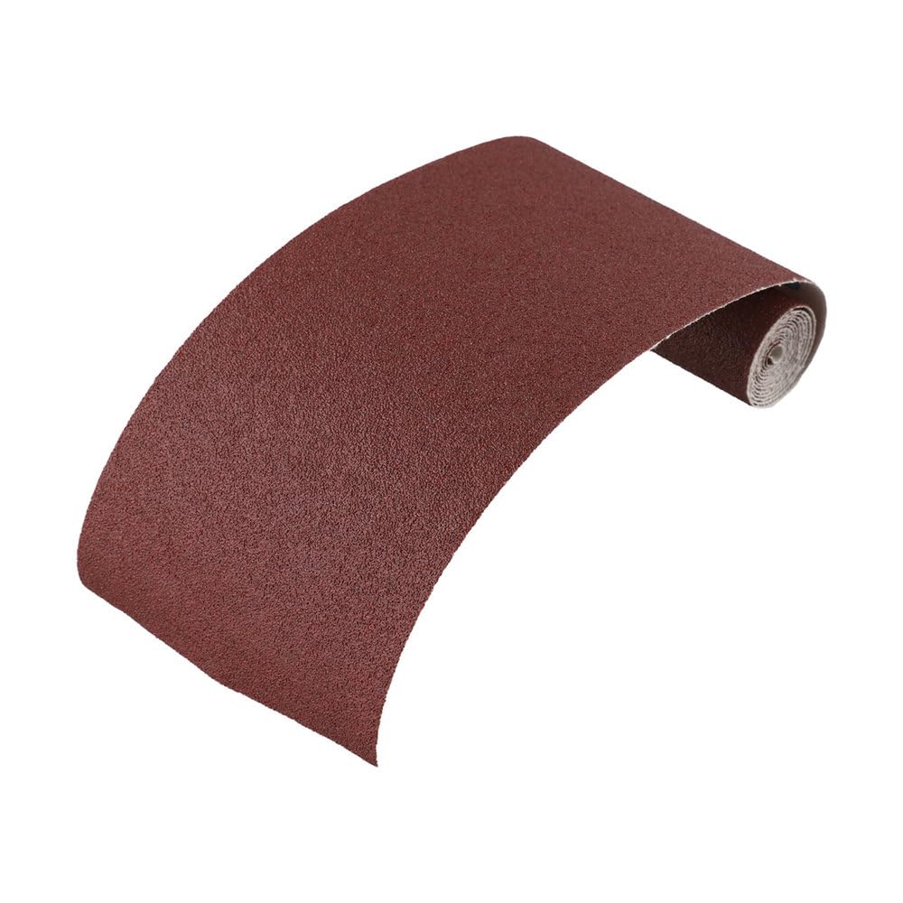 Rotolo di Carta vetrata, Fogli abrasivi in Tela smeriglio, Grana 80, 120, 180, 240, 600, 800, Fogli abrasivi in Carta vetrata, Grana 150, 3 Pezzi