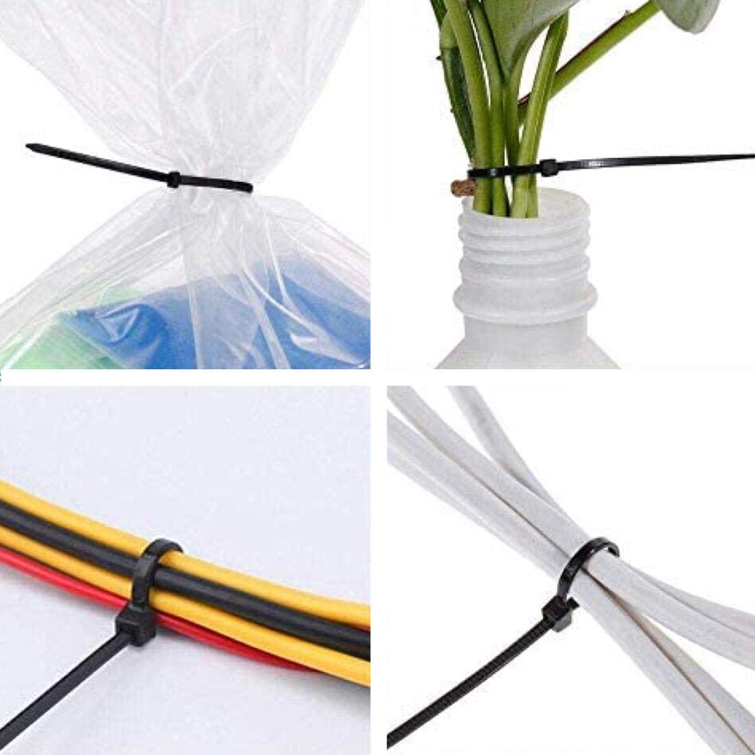 Amazon.co.jp: ナイロン ケーブルタイ 結束バンド 自動 ロック式