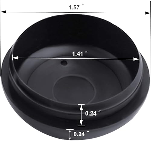 Miniatura 2 de Paquete de 24 protectores antideslizantes de hierro para muebles de patio al aire libre para sillas y patas de mesa