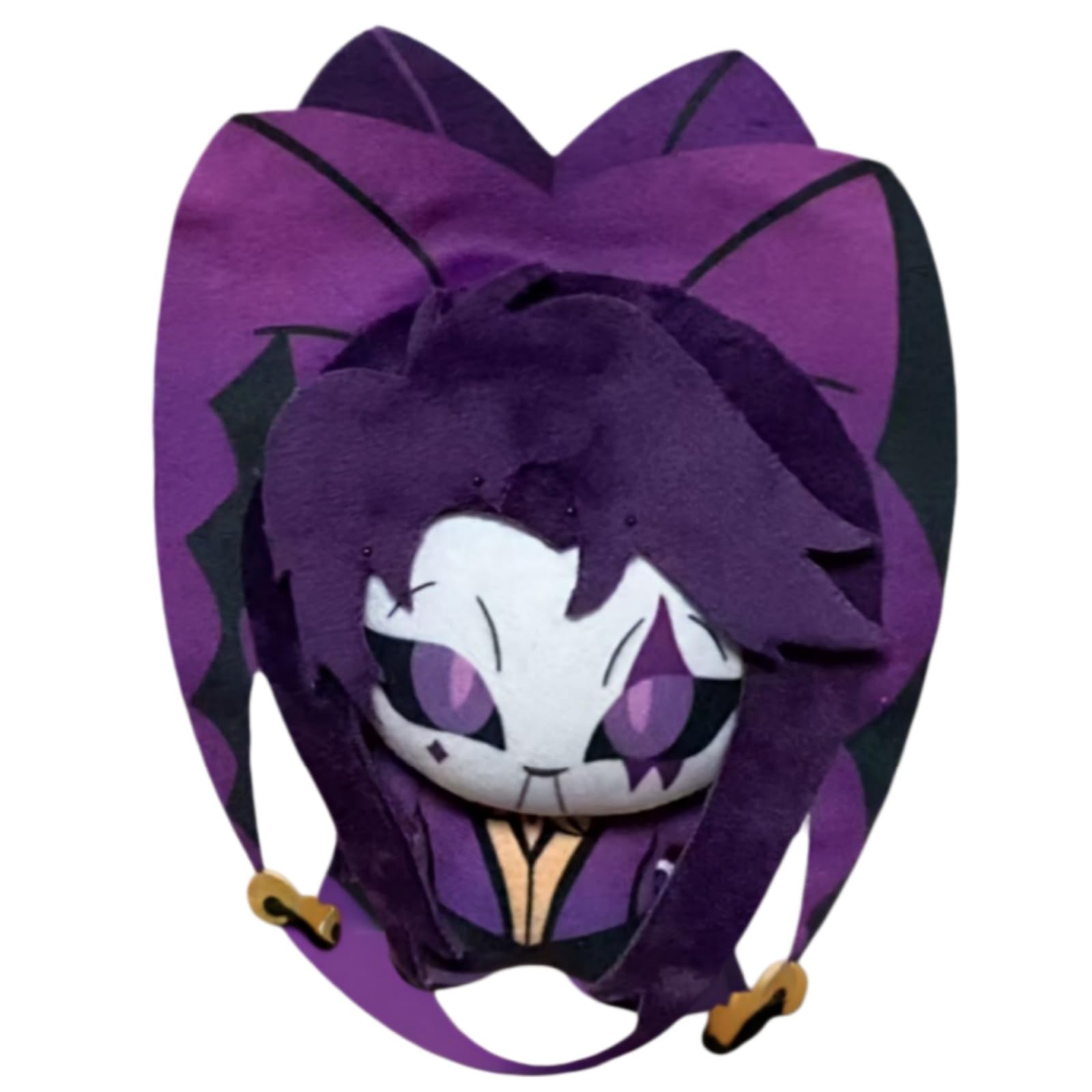 The Freak Circus Plush Toy Freak Circus Pierrot Plush Cartoon Character Doll Soft Plushies Pillow Stuffed Figure for Game Fans (The Jester-10 cm)