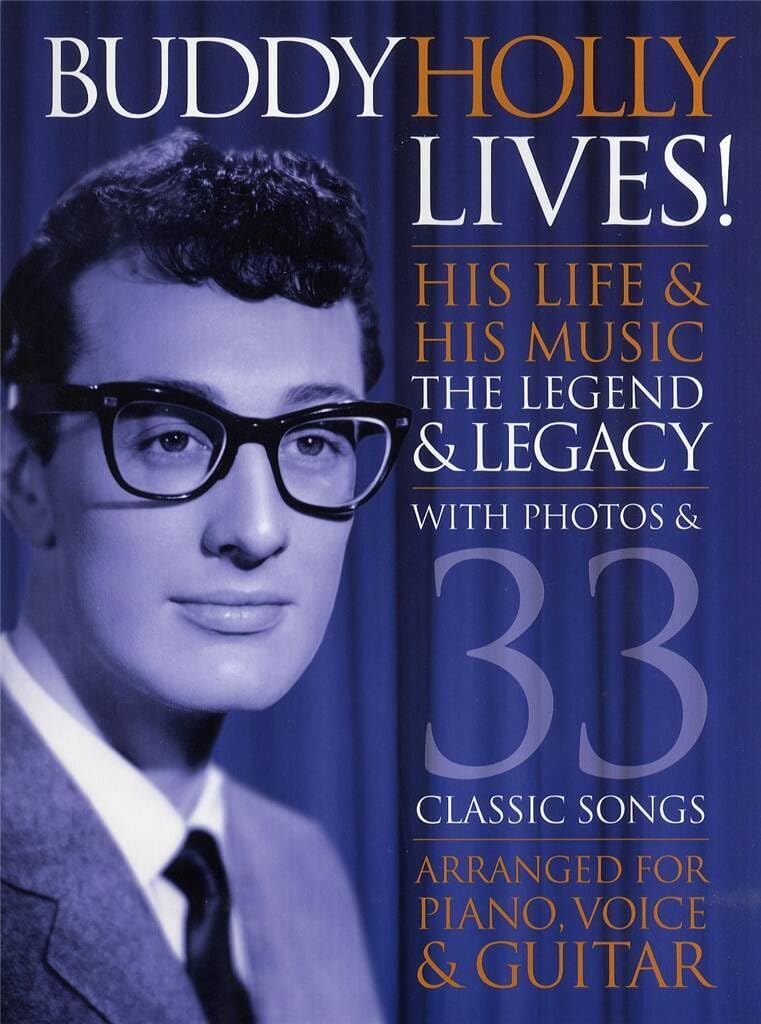 Buddy Holly livre musique Pvg pour jouer les morceaux originaux sans fausse note