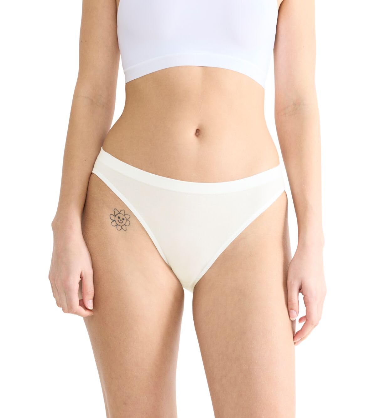Sloggi Women's Blanc Panties Go Sense High Leg (X2)