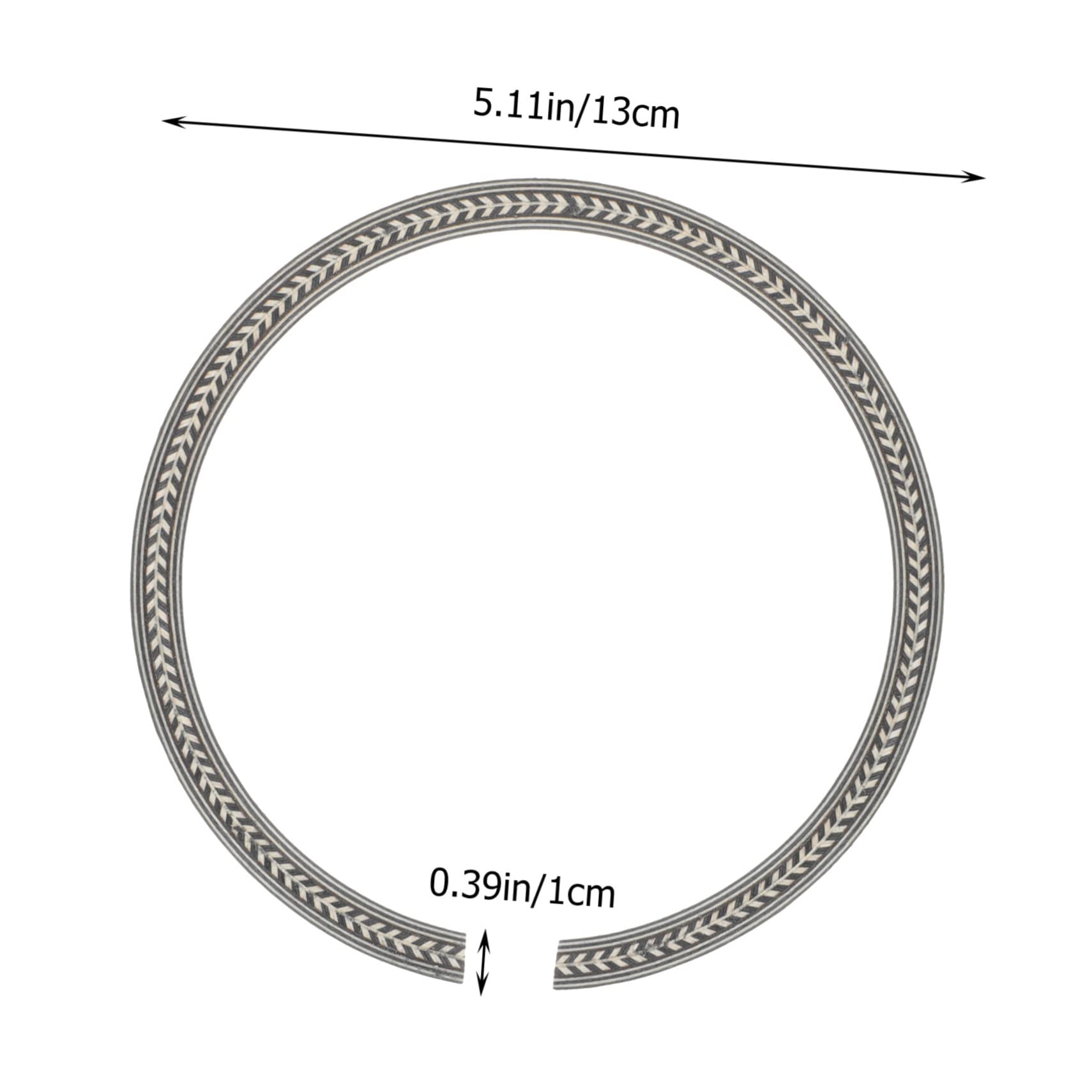 ULDIGI Sound Rosette Decal Sticker for Acoustic Classical Guitar Unique Inlay Design Durable Material Easy to Use Guitar Decoration Accessory