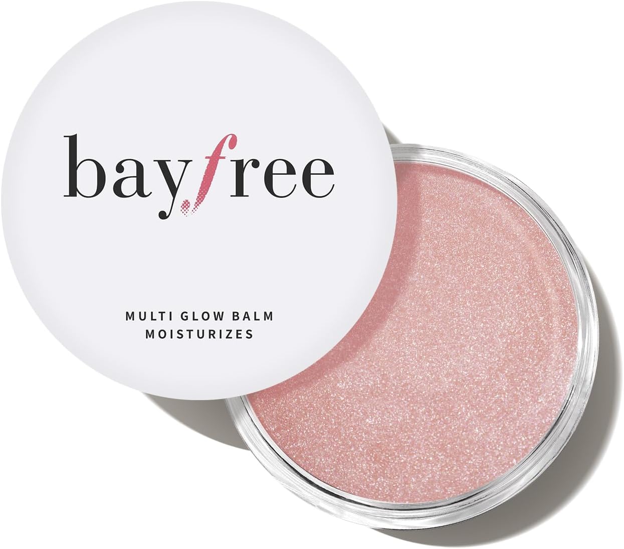 bayfree Multi Glow Balm, Cream Blush for Cheeks, Blush Balm Face Makeup, Radiant Finish, Hydrating, Creamy, Lightweight & Blendable Color, Face Balm, 0.63 Oz (Dewy)