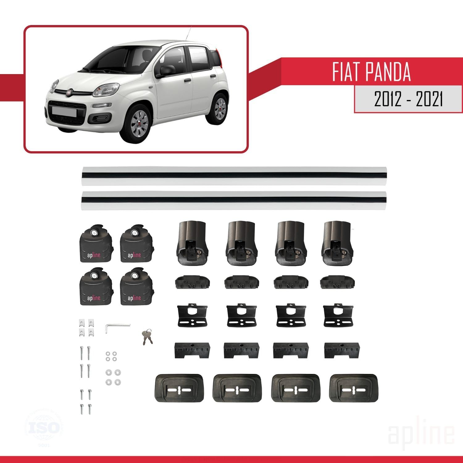 MDAK Compatibile Con Smart #1 2022-2024 Ace-2 Barre Tetto Portapacchi
