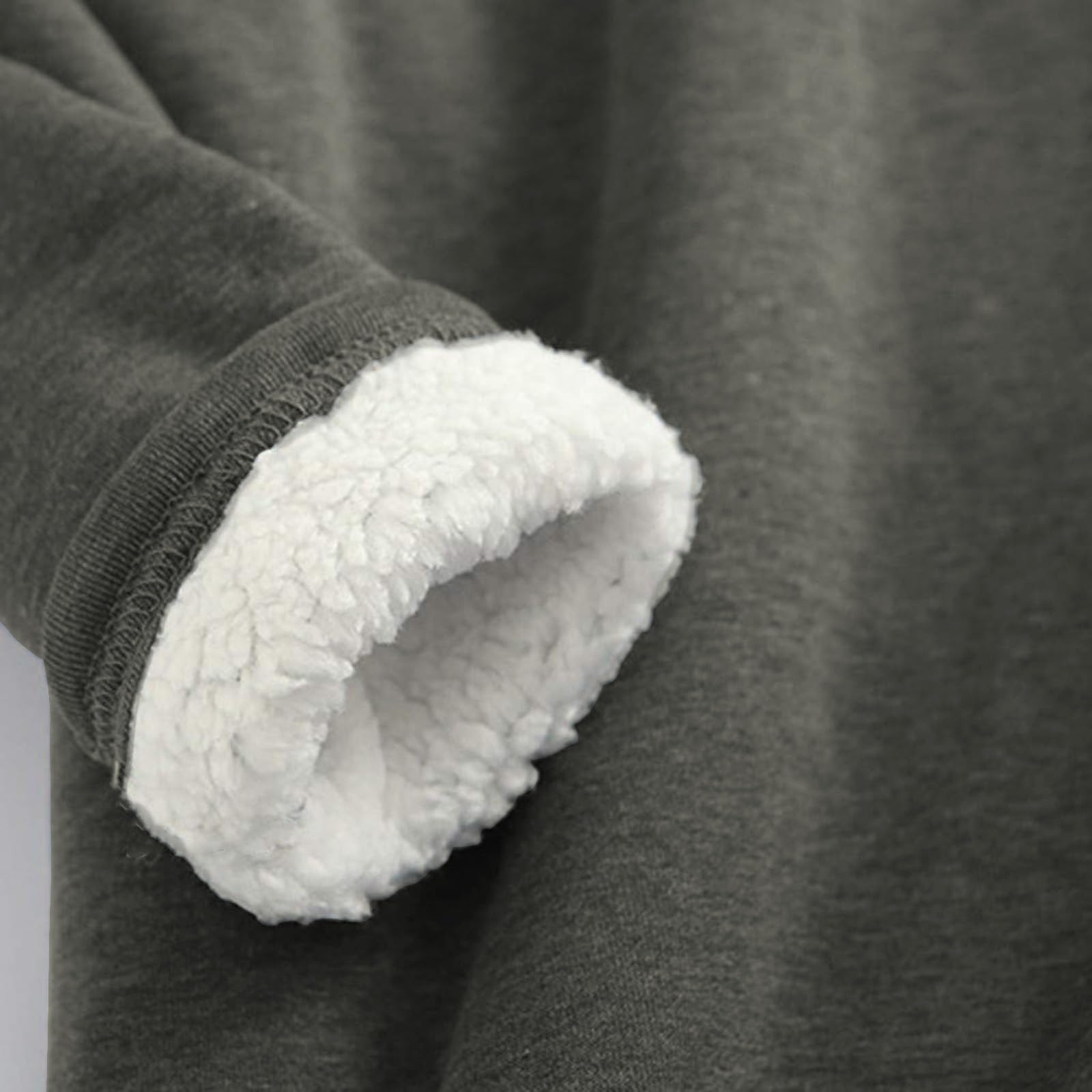 Conjunto de Pijama de Sudadera y Pantalones con Forro para Mujer para Calidez Invernal con Traje de Felpa Tops cómodos y Holgados Ropa de Estar por casa cálida de Invierno para Mujer