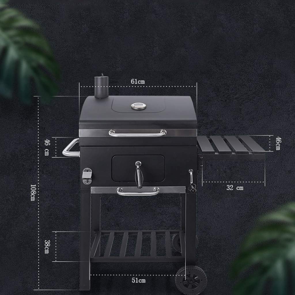 Przenośny grill Rodzina Outdoor Folding Portable Grill Home Duży Grill Czarkołu Kemping 5 lub więcej Grill Camping Cooking Grill na węgiel drzewny