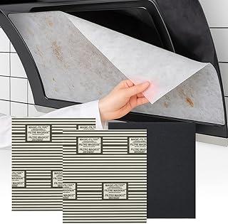 FIND A SPARE Set 2x Universal Grease and 1x Carbon Cooker Hood Filter Kit Cut To Size For Kitchen Extractor Fan Vent And All Cooker Hoods (2 Grease + 1 Odour Filter) 57cm x 47cm