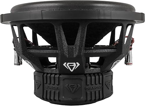 Miniatura 8 de BLACK DIAMOND DIA-T12.2D 12 Pulgadas Subwoofer de Audio para Auto con Canasta de Aluminio 2000 Vatios Bobina de Voz Dual 2+2 DVC 2 Ohm (1 Altavoz)