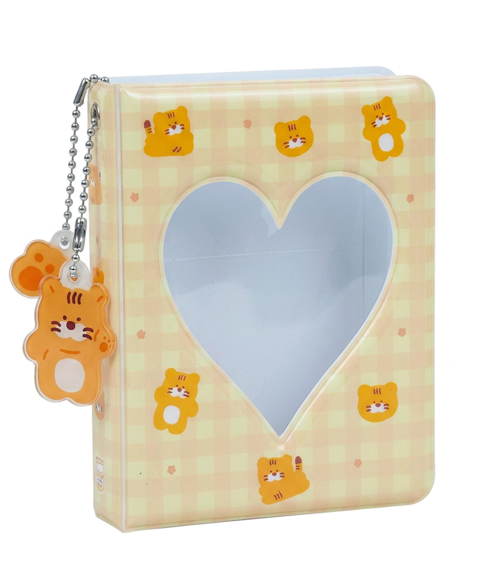 Photocard Binder, Photo Book, Mini Photo Album for Collectibles, Compact Photo Book with Tiger Design, Ideal for Card Storage and Display, Portable Organizer for Teenagers and Young Adults-picture-28