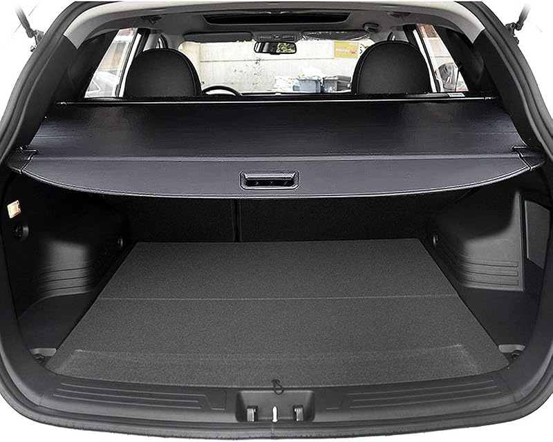 OREALTOOL Csomagtér Takaró Hyundai IX35 2010-2017 Fekete Kihúzható Roló Árnyékoló Csomagtartó Védő