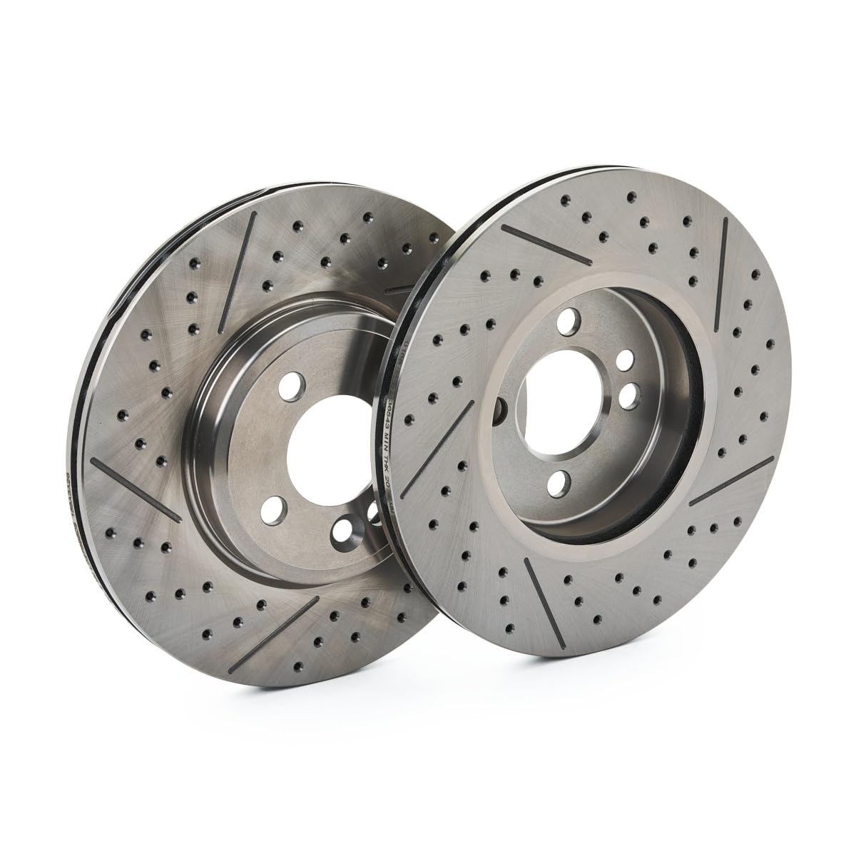 STARK SKBD-0023029 2x Disco freno Anteriore senza viti/bulloni Compatibilità con MINI Hatchback R56