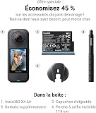 Insta360 X4 Air Starter Bundle - Lightweight 165g 8K 360 Camera, Invisible Selfie Stick, Replaceable Lenses, Shoot First & Frame Later, Built-in Wind Guard, FlowState Stabilization, AI-Powered App - 2