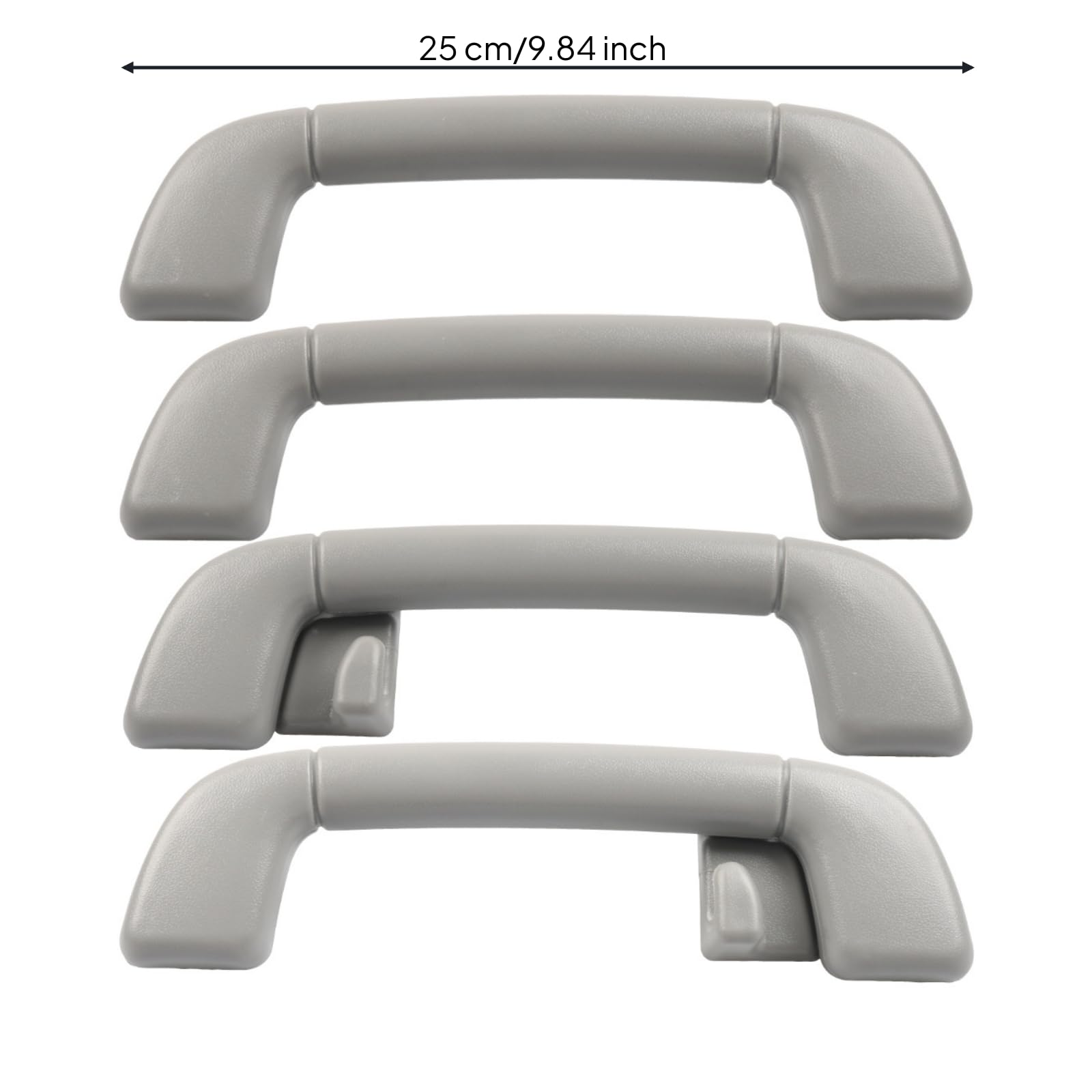 Amagogo Maniglia Tetto Auto Maniglia Interna Maniglia Supporto Maniglia Presa per Rivestimento Superiore con Integrazione Armoniosa Nell’abitacolo Presa , Grigio