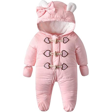 Adorable and Snug Baby Snowsuits for Girls: Keep Your Little Princess Warm and Cozy