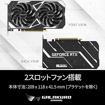 Amazon.co.jp: GG-RTX3050-E6GB/EX/DF/DVI Graphics Board GDDR6
