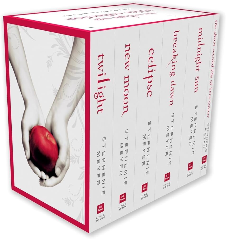 The Twilight Saga White Collection Complete 6 Book Box Set – Twilight, New Moon, Eclipse, Breaking Dawn, Midnight Sun & The Short Second Life of Bree ... Meyer | Vampire Romance Fantasy Series
