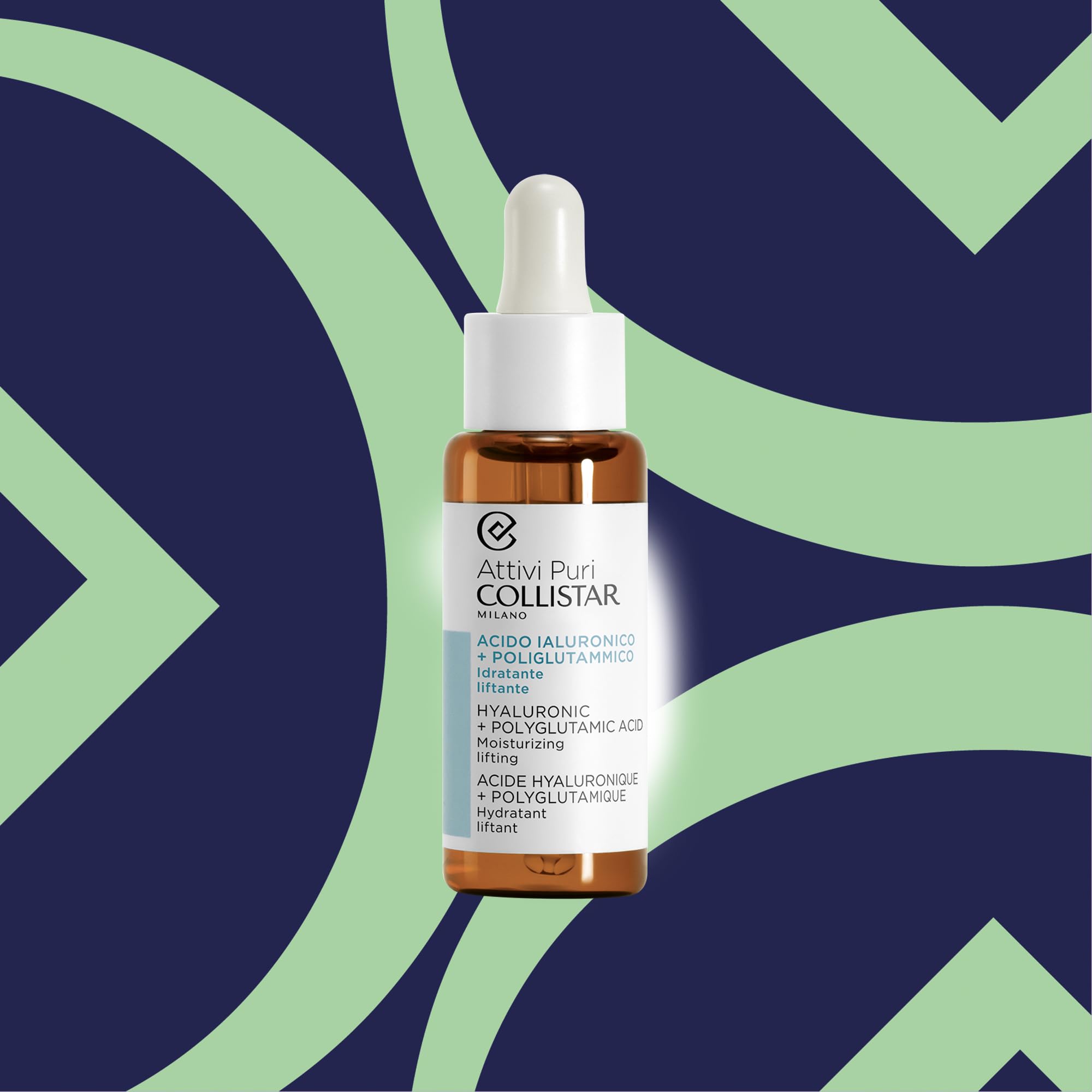 Collistar Cofanetto Regalo Donna Viso Acido Ialuronico, Crema Gel Aquagel + Ceramidi 50ml e Siero Poliglutammico 30ml, Idratazione Intensa, Liftante, Pelle Sensibile, con Pochette