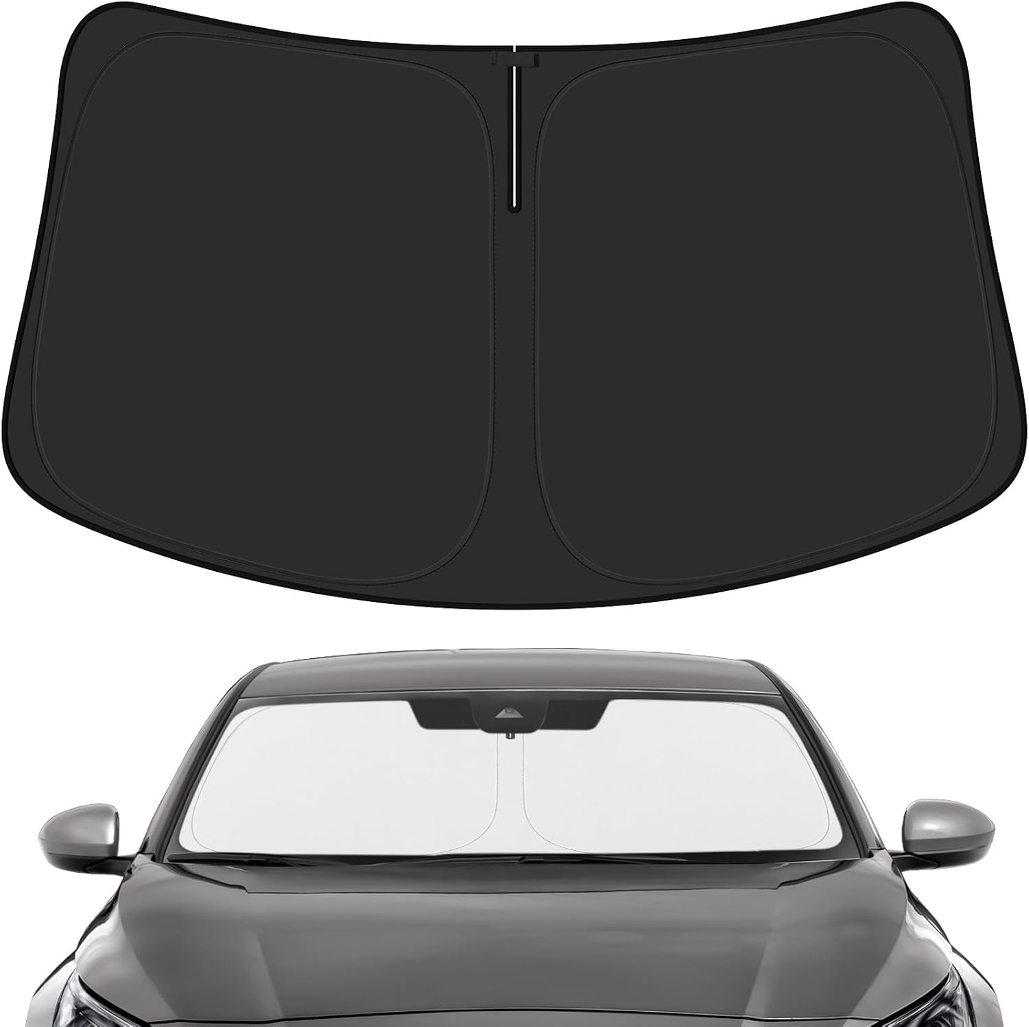 Windshield Cover Sun Shade for Nissan Altima 2019-2024 2025 Accessories Foldable Front Sunshade Protector Visor Block UV Rays 2019-2025 Altima